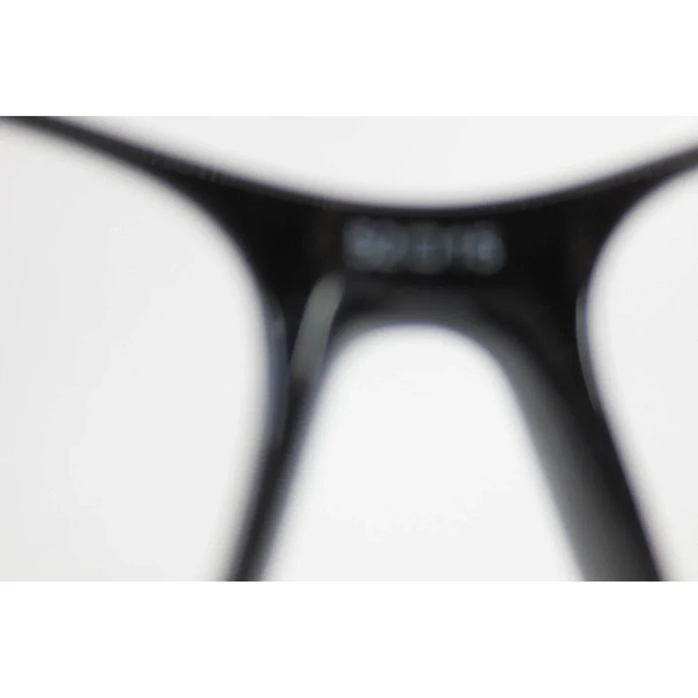 Black Rectangular Eyeglass Frames WP8101 BK 52-15-135 Glossy Acetate Glasses